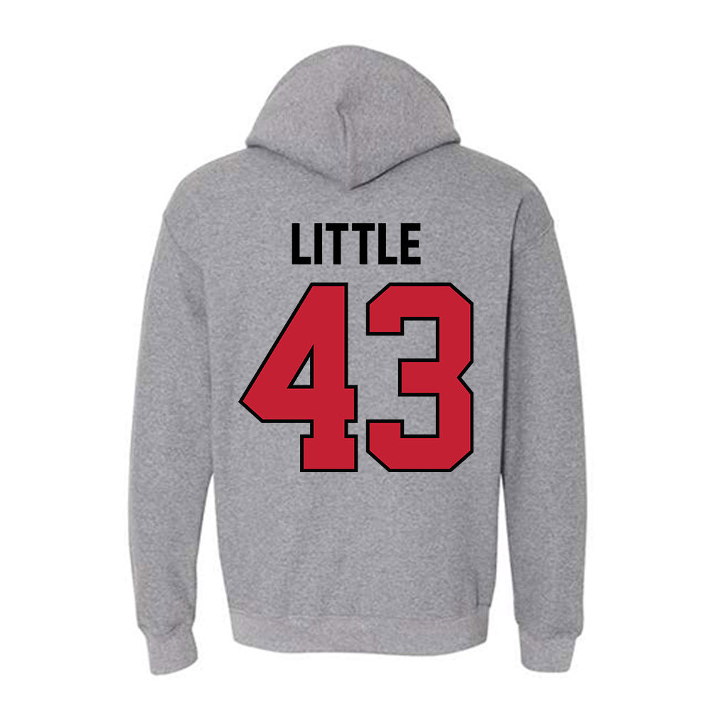 Georgia - NCAA Softball : Ada Little - Classic Shersey Hooded Sweatshirt-1