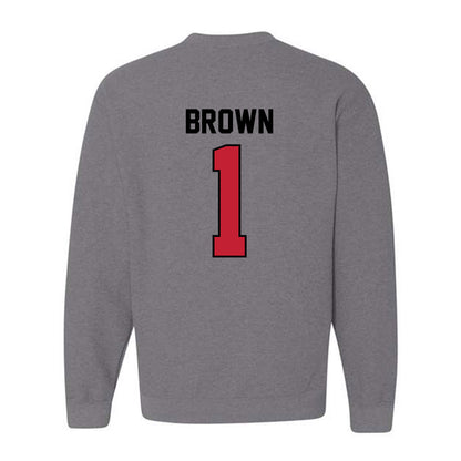 Georgia - NCAA Women's Soccer : Jordan Brown - Classic Shersey Crewneck Sweatshirt-1