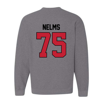 Georgia - NCAA Football : Tate Nelms - Classic Shersey Crewneck Sweatshirt-1