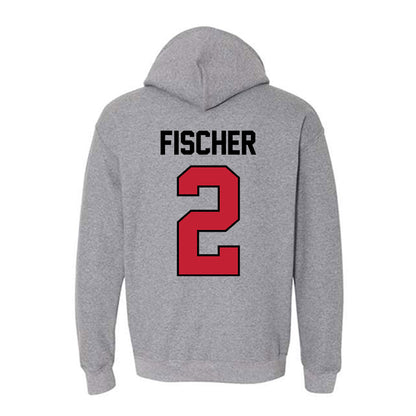 Georgia - NCAA Women's Volleyball : Sophie Fischer - Classic Shersey Hooded Sweatshirt-1