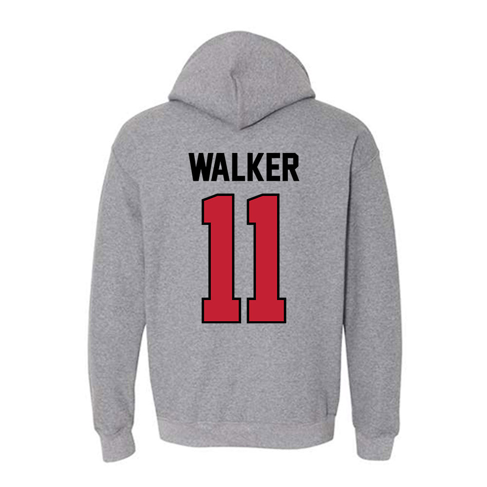 Georgia - NCAA Football : Jalon Walker - Classic Shersey Hooded Sweatshirt-1