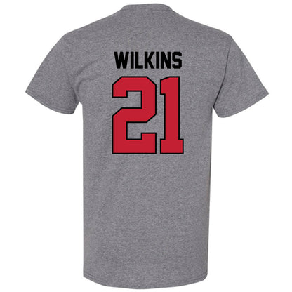 Georgia - NCAA Men's Basketball : Jake Wilkins - Classic Shersey T-Shirt-1