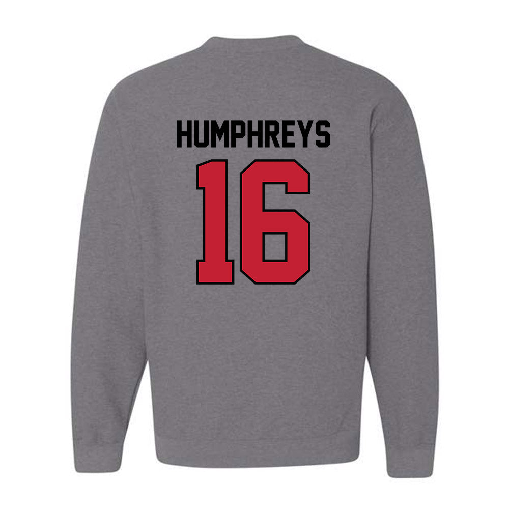 Georgia - NCAA Football : London Humphreys - Classic Shersey Crewneck Sweatshirt-1