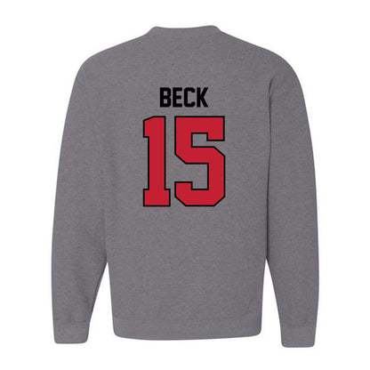 Georgia - NCAA Football : Carson Beck - Classic Shersey Crewneck Sweatshirt-1