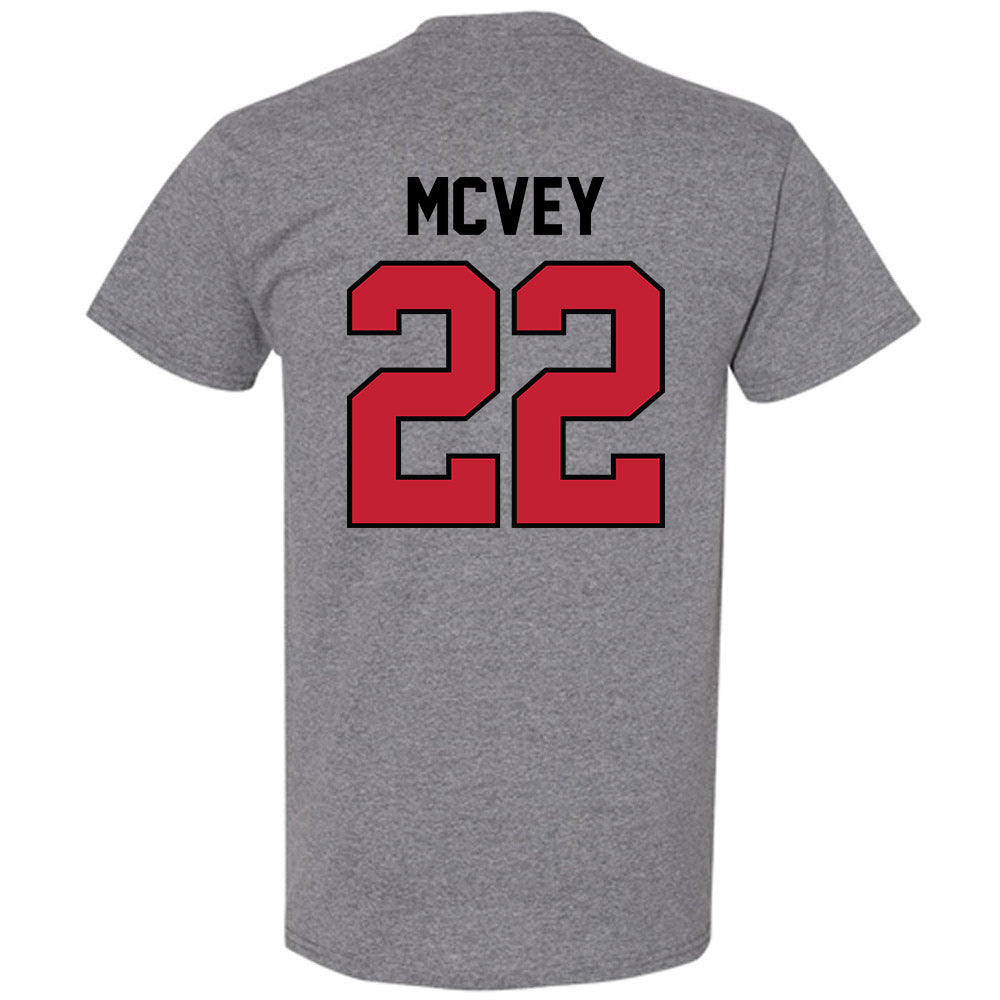 Georgia - NCAA Men's Basketball : Jackson McVey - Classic Shersey T-Shirt-1