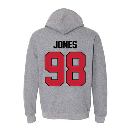 Georgia - NCAA Football : Noah Jones - Classic Shersey Hooded Sweatshirt-1