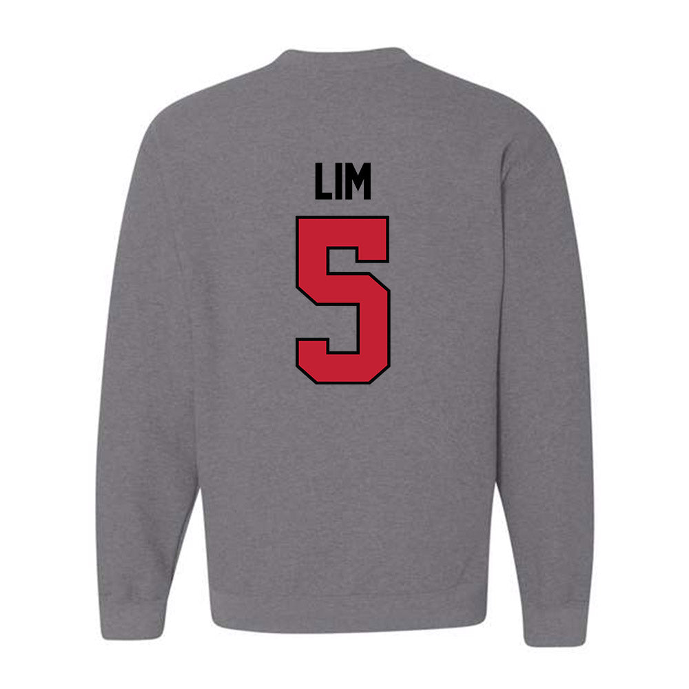 Georgia - NCAA Women's Volleyball : Makena Lim - Classic Shersey Crewneck Sweatshirt-1