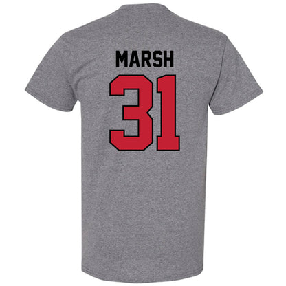 Georgia - NCAA Baseball : Chandler Marsh - Classic Shersey T-Shirt-1