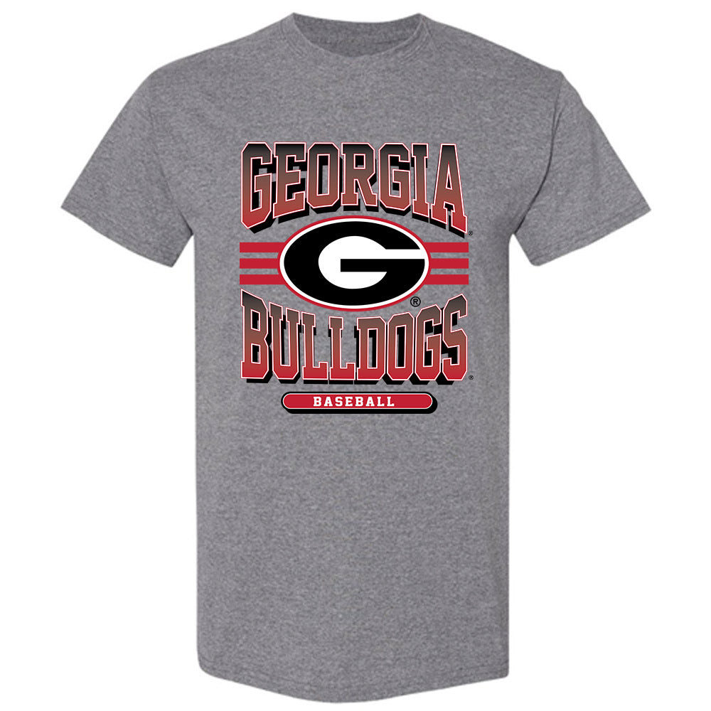 Georgia - NCAA Baseball : Max De Jong - Classic Shersey T-Shirt-0