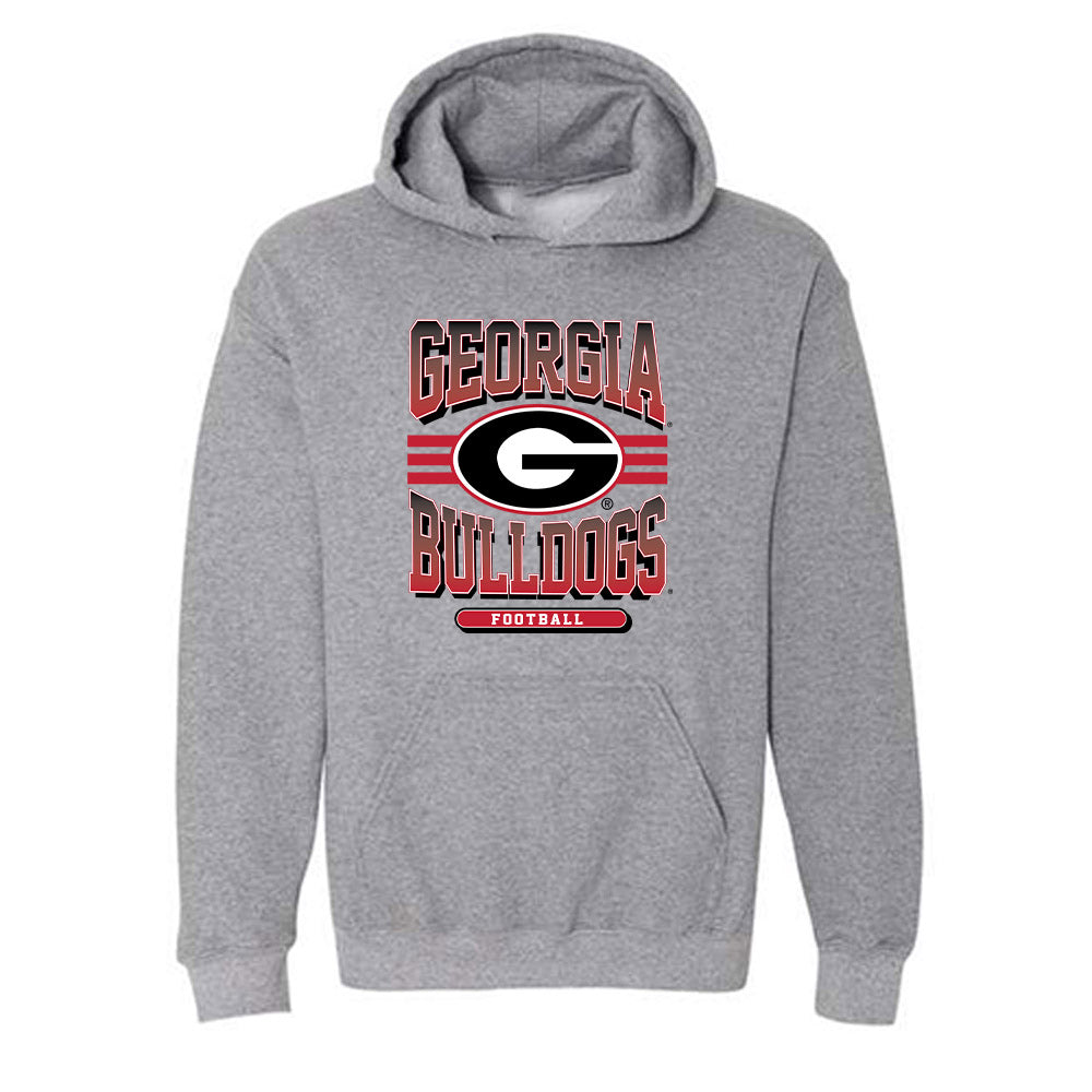 Georgia - NCAA Football : Henry Bates - Classic Shersey Hooded Sweatshirt-0