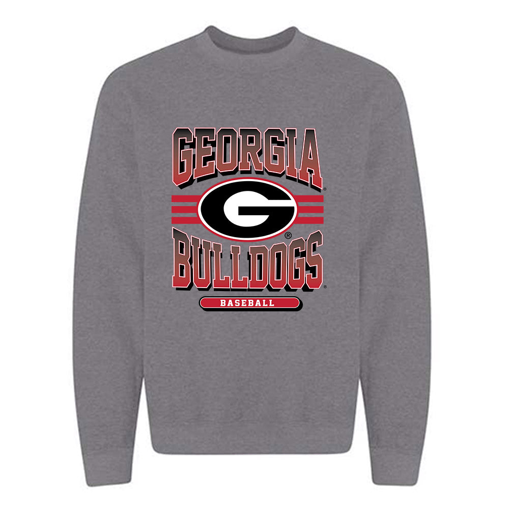 Georgia - NCAA Baseball : Josh Stinson - Classic Shersey Crewneck Sweatshirt-0