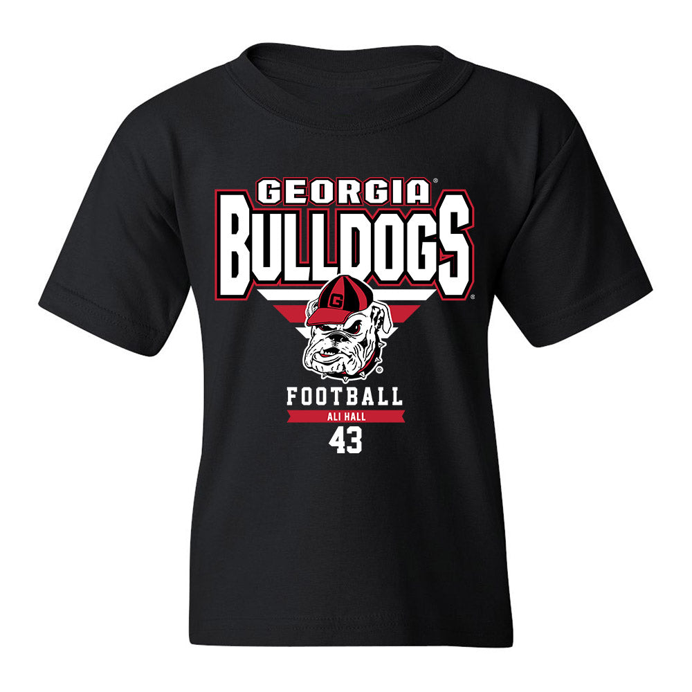 Georgia - NCAA Football : Ali Hall - Classic Fashion Shersey Youth T-Shirt