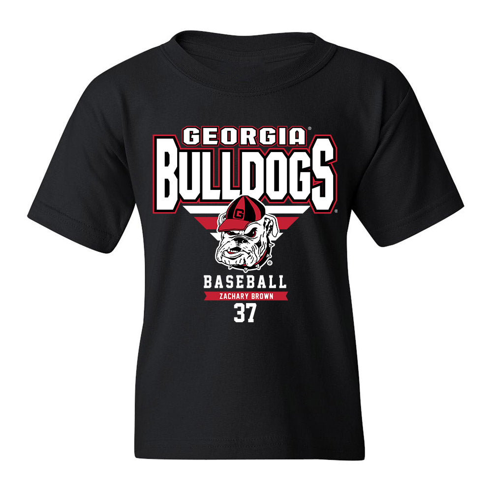 Georgia - NCAA Baseball : Zachary Brown - Classic Fashion Shersey Youth T-Shirt