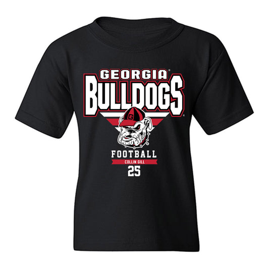 Georgia - NCAA Football : Collin Gill - Classic Fashion Shersey Youth T-Shirt-0