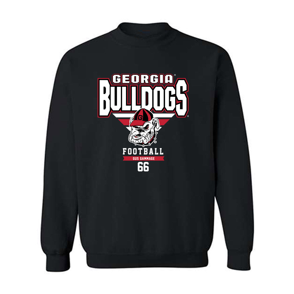 Georgia - NCAA Football : Gus Gammage - Classic Fashion Shersey Crewneck Sweatshirt