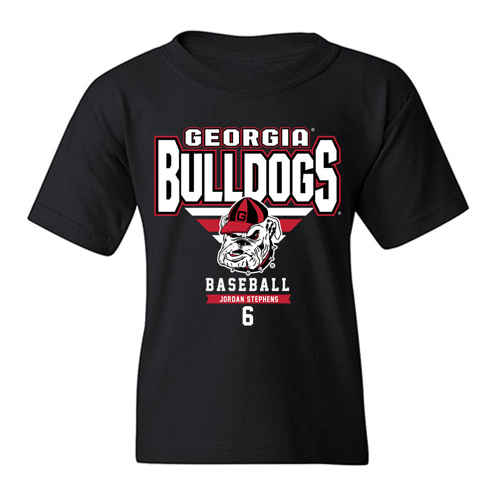 Georgia - NCAA Baseball : Jordan Stephens - Classic Fashion Shersey Youth T-Shirt-0