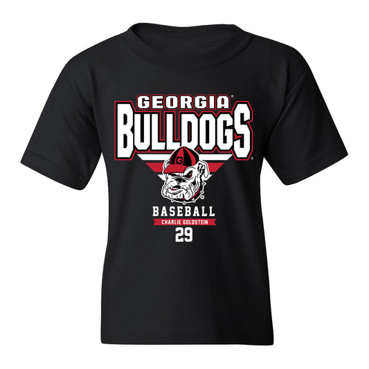 Georgia - NCAA Baseball : Charlie Goldstein - Classic Fashion Shersey Youth T-Shirt