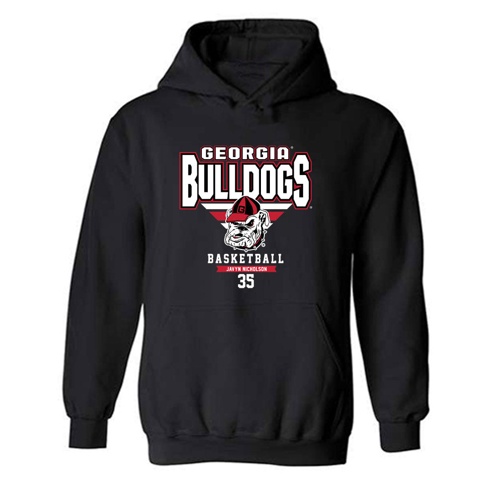 Georgia - NCAA Women's Basketball : Javyn Nicholson - Classic Fashion Shersey Hooded Sweatshirt