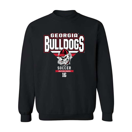 Georgia - NCAA Women's Soccer : Grayson Rogers - Classic Fashion Shersey Crewneck Sweatshirt-0