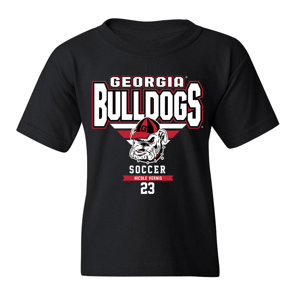 Georgia - NCAA Women's Soccer : Nicole Vernis - Classic Fashion Shersey Youth T-Shirt