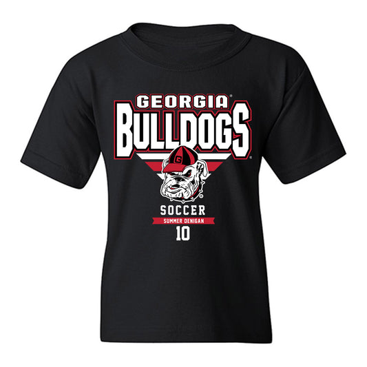 Georgia - NCAA Women's Soccer : Summer Denigan - Classic Fashion Shersey Youth T-Shirt-0