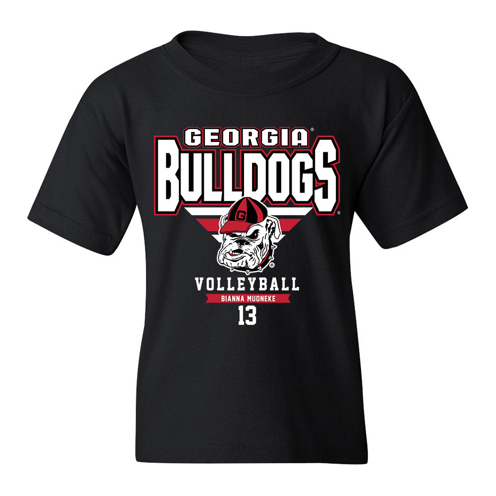 Georgia - NCAA Women's Volleyball : Bianna Muoneke - Classic Fashion Shersey Youth T-Shirt