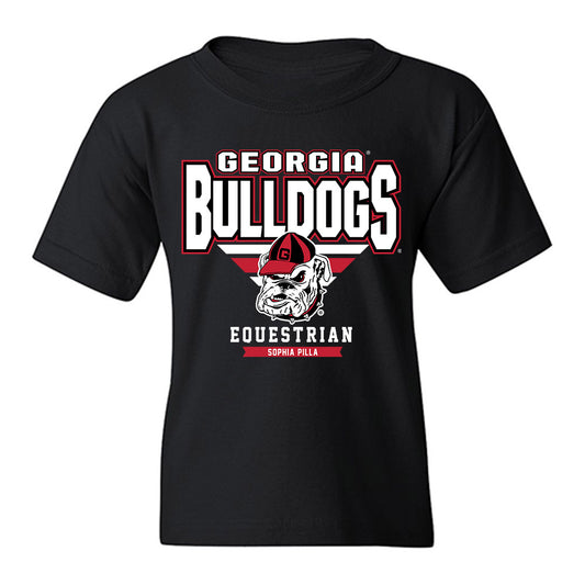 Georgia - NCAA Equestrian : Sophia Pilla - Classic Fashion Shersey Youth T-Shirt-0