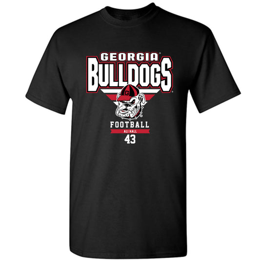 Georgia - NCAA Football : Ali Hall - Classic Fashion Shersey T-Shirt