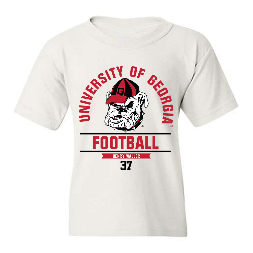 Georgia - NCAA Football : Henry Waller - Classic Fashion Shersey Youth T-Shirt-0