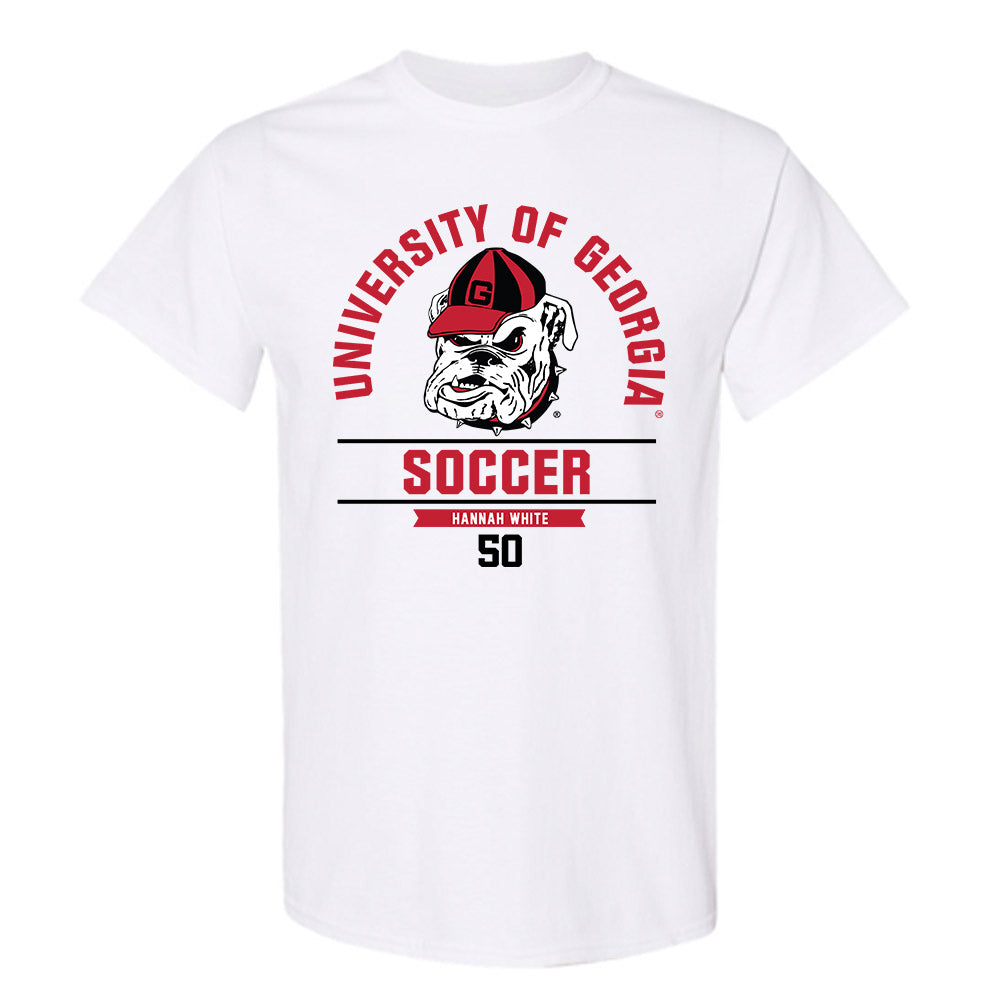 Georgia - NCAA Women's Soccer : Hannah White - Classic Fashion Shersey T-Shirt-0