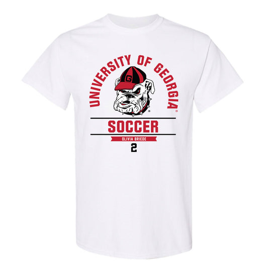 Georgia - NCAA Women's Soccer : Olivia Briede - Classic Fashion Shersey T-Shirt-0