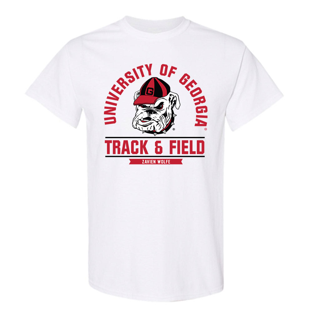 Georgia - NCAA Men's Track & Field : Zavien Wolfe - Classic Fashion Shersey T-Shirt-0