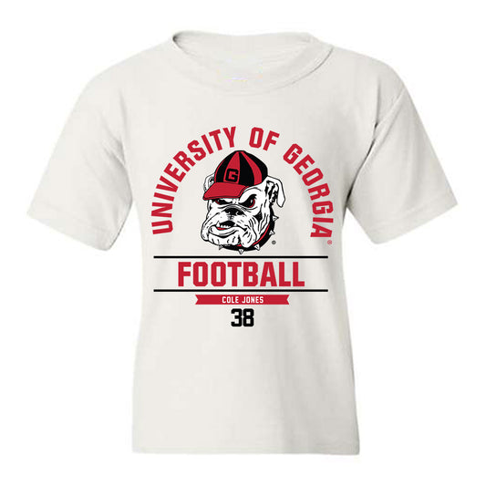 Georgia - NCAA Football : Cole Jones - Classic Fashion Shersey Youth T-Shirt-0