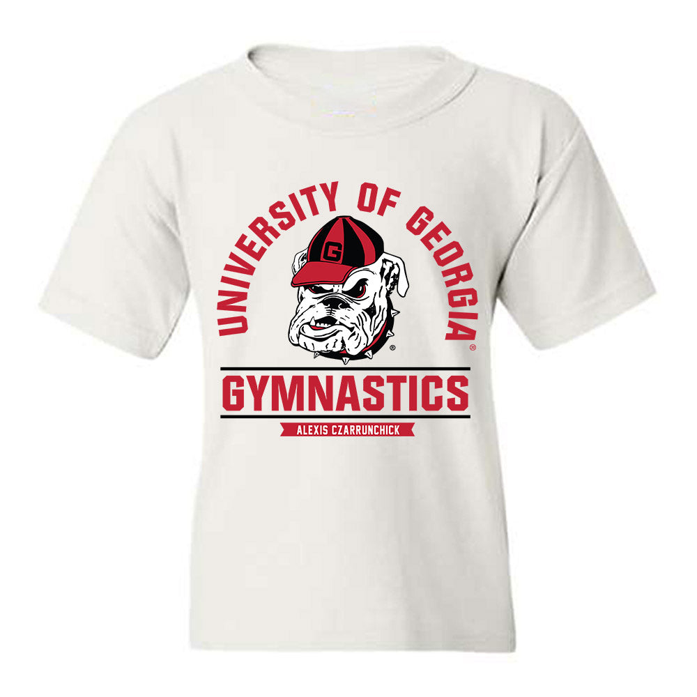 Georgia - NCAA Women's Gymnastics : Alexis Czarrunchick - Classic Fashion Shersey Youth T-Shirt-0