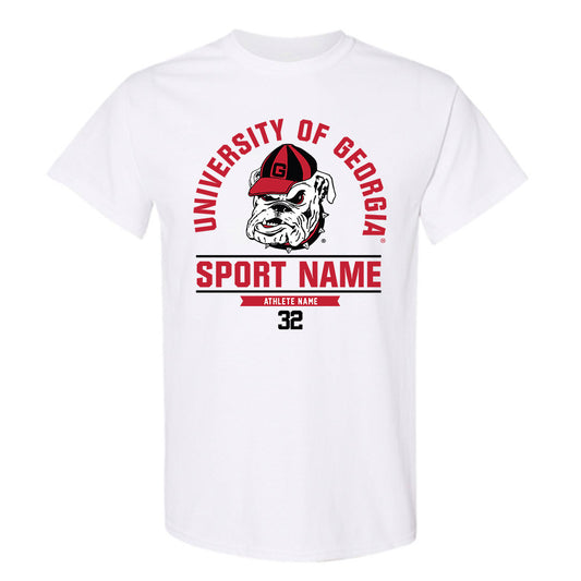 Georgia - NCAA Baseball : Logan Spivey - Classic Fashion Shersey T-Shirt-0