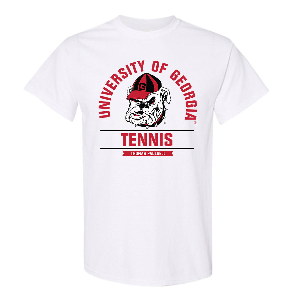 Georgia - NCAA Men's Tennis : Thomas Paulsell - Classic Fashion Shersey T-Shirt-0