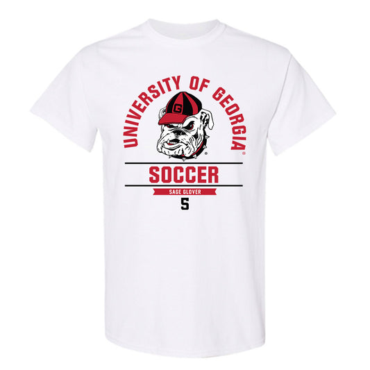 Georgia - NCAA Women's Soccer : Sage Glover - Classic Fashion Shersey T-Shirt-0
