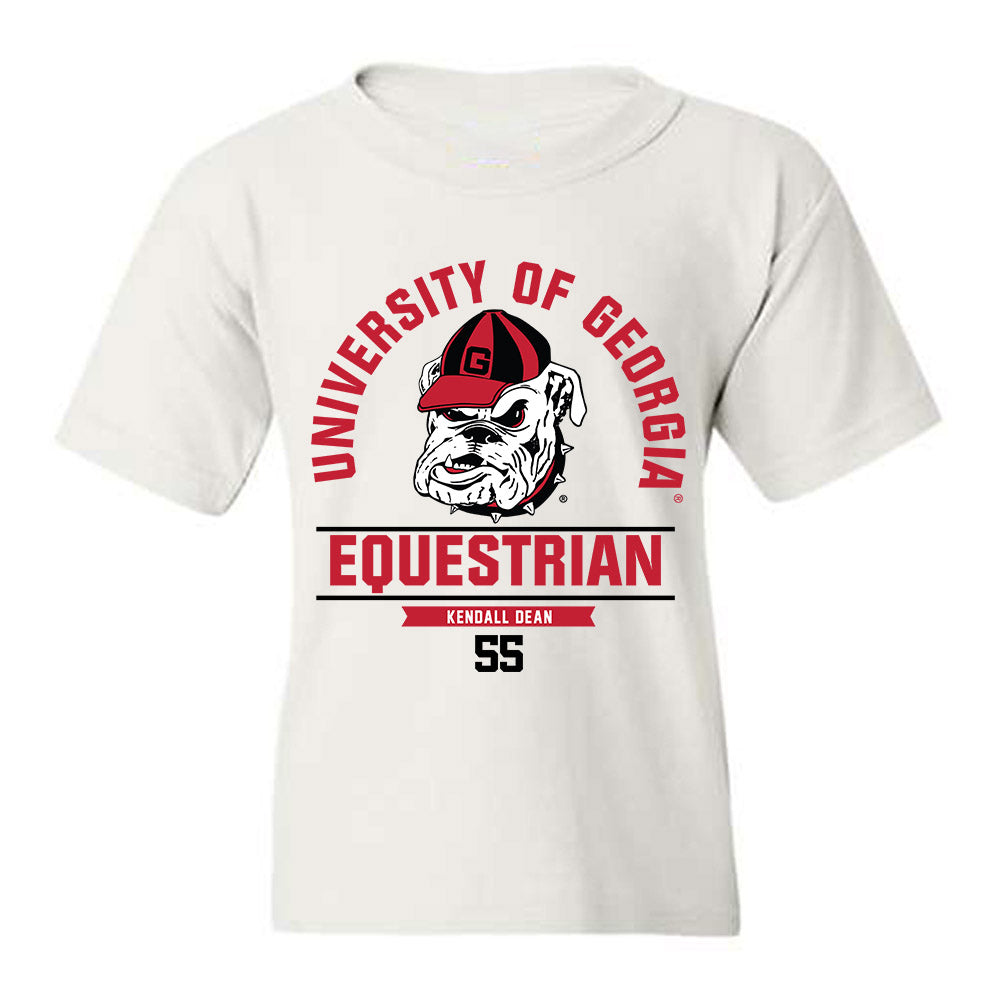 Georgia - NCAA Equestrian : Kendall Dean - Classic Fashion Shersey Youth T-Shirt-0