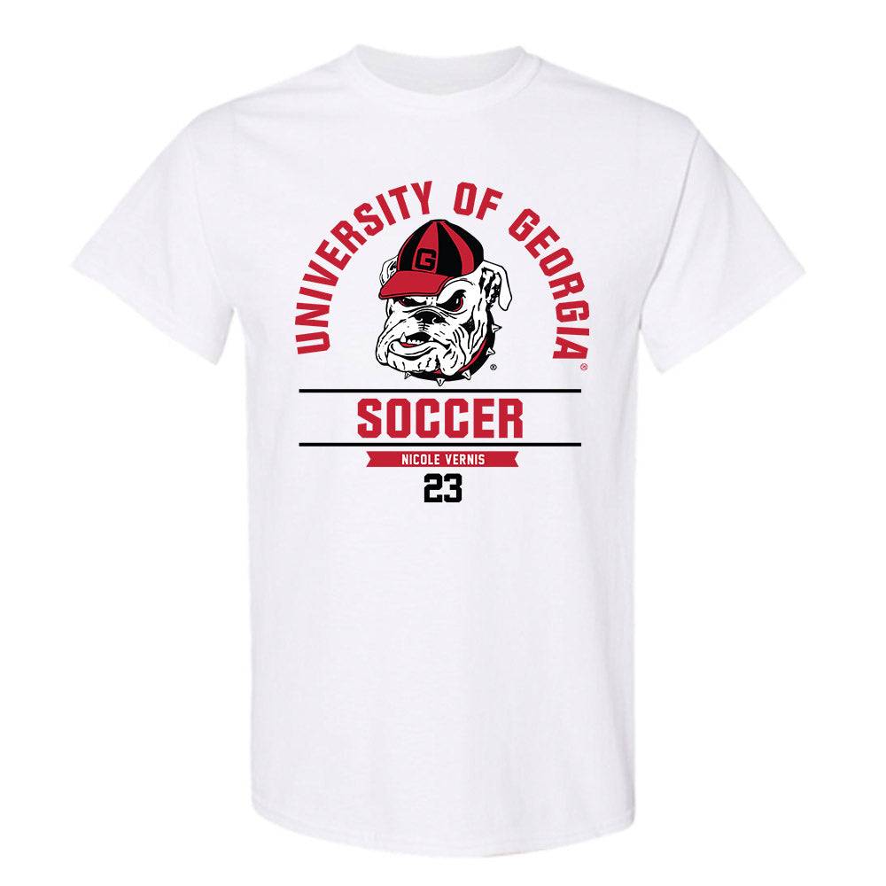 Georgia - NCAA Women's Soccer : Nicole Vernis - Classic Fashion Shersey T-Shirt-0