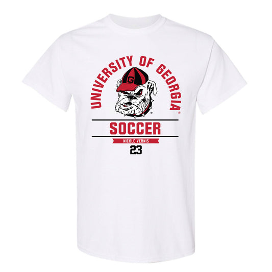 Georgia - NCAA Women's Soccer : Nicole Vernis - Classic Fashion Shersey T-Shirt-0