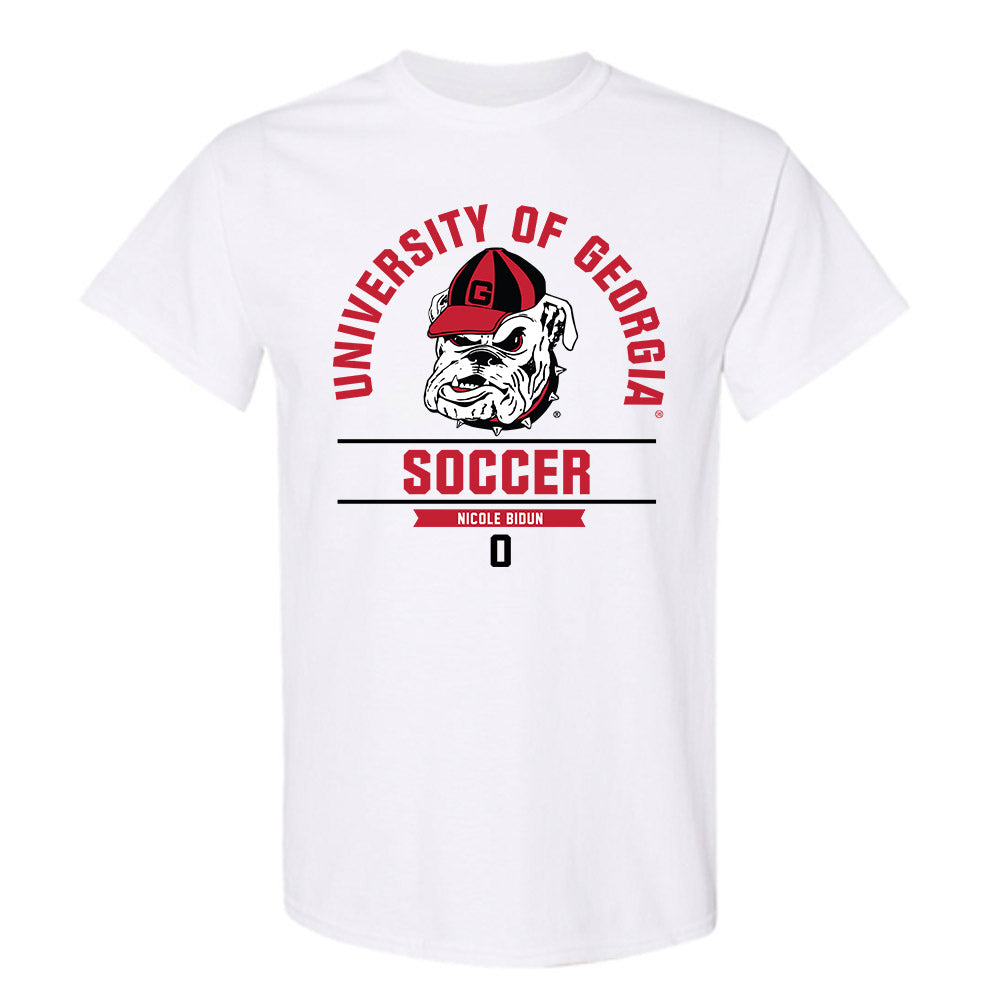 Georgia - NCAA Women's Soccer : Nicole Bidun - Classic Fashion Shersey T-Shirt-0