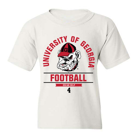 Georgia - NCAA Football : Oscar Delp - Classic Fashion Shersey Youth T-Shirt-0