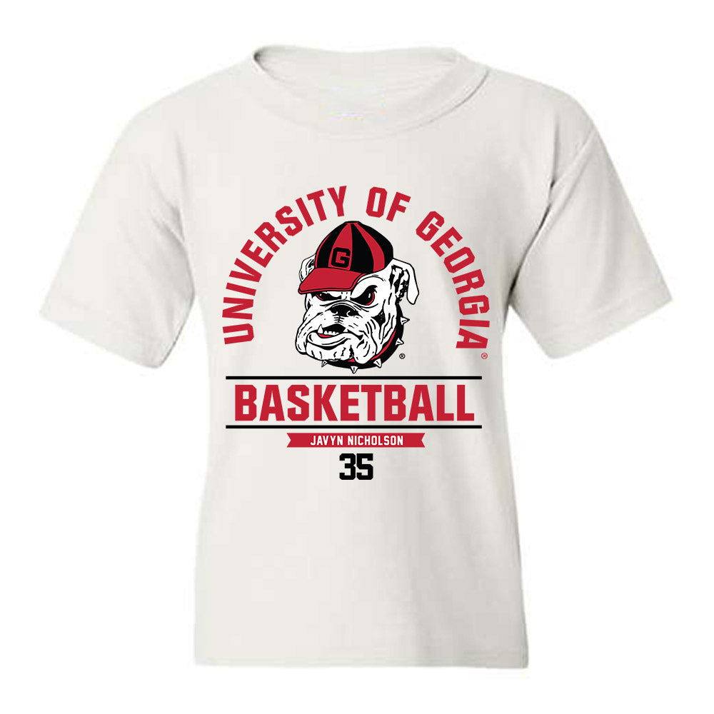 Georgia - NCAA Women's Basketball : Javyn Nicholson - Classic Fashion Shersey Youth T-Shirt-0