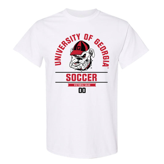 Georgia - NCAA Women's Soccer : Victoria Saah - Classic Fashion Shersey T-Shirt-0