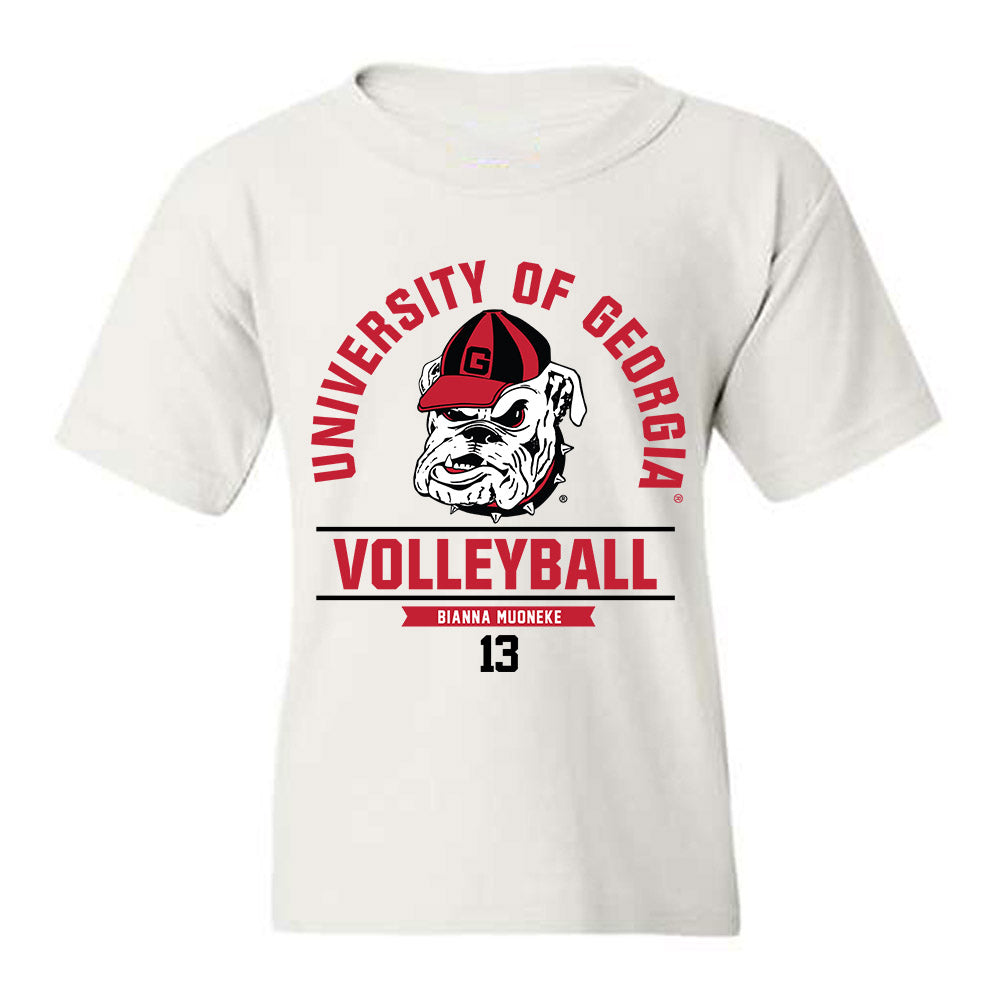 Georgia - NCAA Women's Volleyball : Bianna Muoneke - Classic Fashion Shersey Youth T-Shirt-0