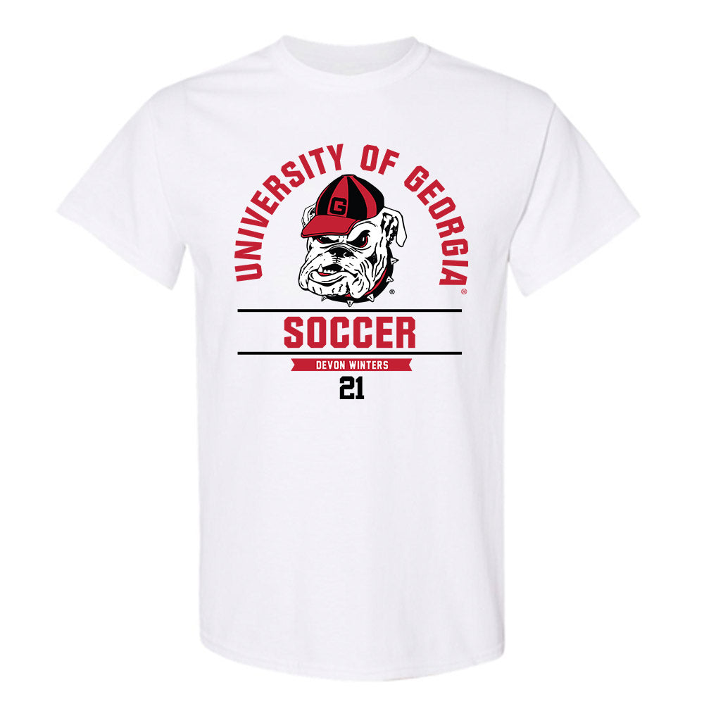 Georgia - NCAA Women's Soccer : Devon Winters - Classic Fashion Shersey T-Shirt-0