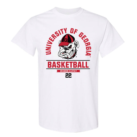 Georgia - NCAA Men's Basketball : Brandon Klatsky - Classic Fashion Shersey T-Shirt-0