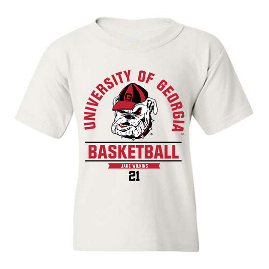 Georgia - NCAA Men's Basketball : Jake Wilkins - Classic Fashion Shersey Youth T-Shirt-0