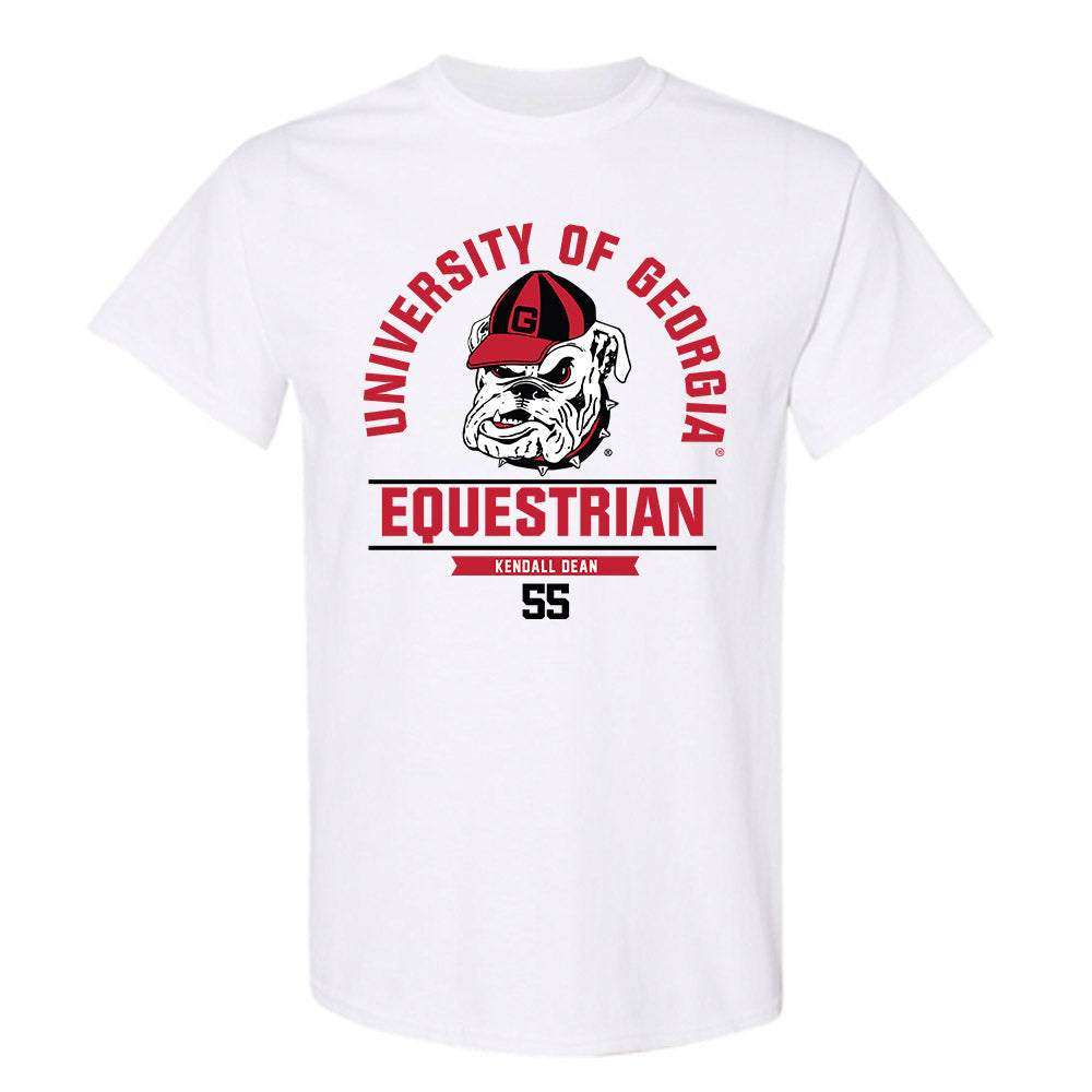 Georgia - NCAA Equestrian : Kendall Dean - Classic Fashion Shersey T-Shirt-0