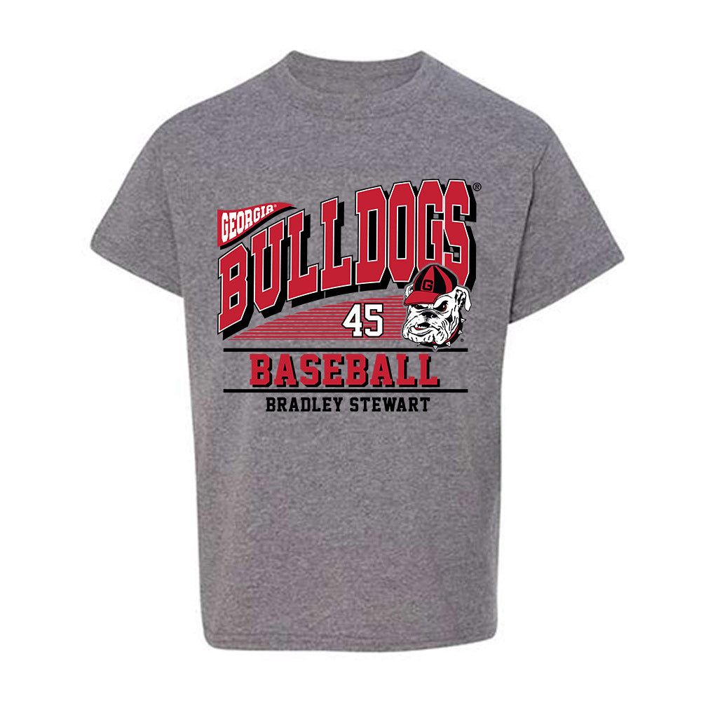 Georgia - NCAA Baseball : Bradley Stewart - Classic Fashion Shersey Youth T-Shirt-0